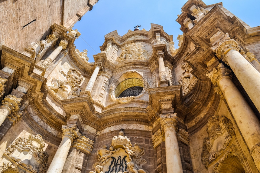照片 自然风景 欧式建筑 巴伦西亚圣玛丽大教堂西班牙巴伦亚圣玛丽大
