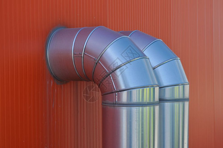 工业钢管用于通风和取暖图片