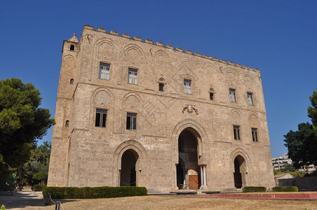 意大利巴勒莫市拉齐萨宫殿图片