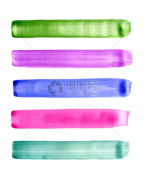 设计xA的彩色手画水元素图片