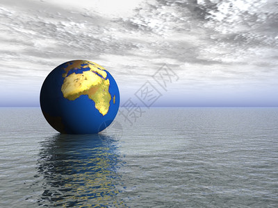 全球在海洋漂浮对一个主题的消减图片