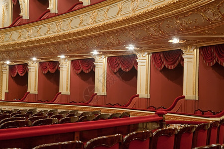 乌克兰奥德萨歌剧院内地图片