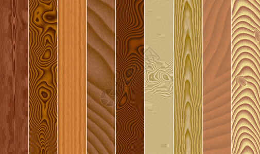 木板形式的树纹理蜂毛樱桃橡树松图片