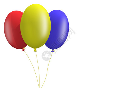 气球亮彩色庆祝气球抽象背景背景图片