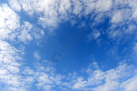 来自云层的抽象框架图片