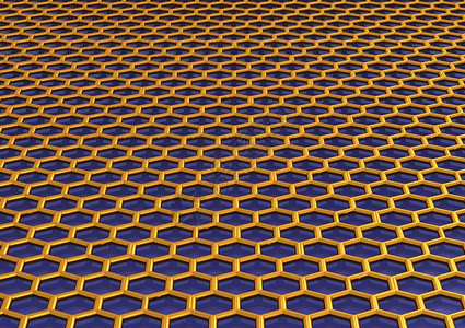 摘要蜂窝背景3d插图或背景蜂窝结构背景背景