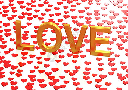 光滑三维的刻字爱是一个标志三维的刻字图片