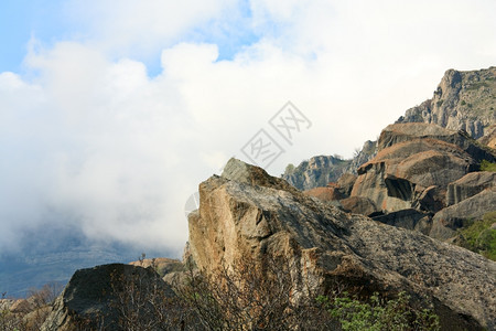 岩石山Demerdzhi山克里米亚乌兰里米亚图片