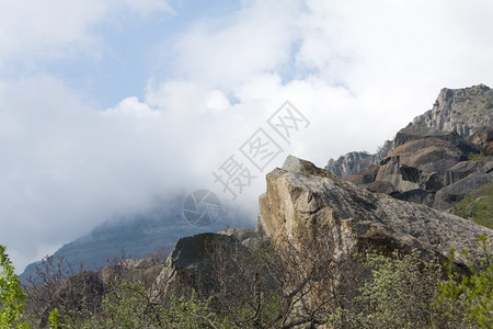 岩石山Demerdzhi山克里米亚乌兰里米亚图片