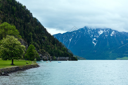 AchenseeAchen湖夏季景观奥地利图片