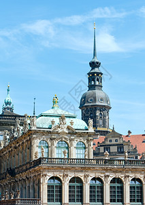 德国累斯顿兹温杰宫今天是一个博物馆综合体170年建于28建筑师MatthausDanielPoppelmann图片