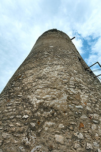 斯洛伐克东部的Spis城堡或Spisskyhrad塔建于12世纪图片