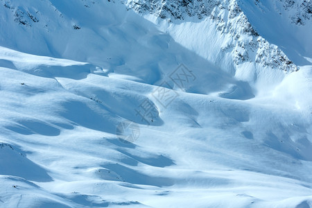 阿尔卑斯山冬季景观奥地利图片
