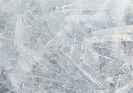 许多长的冰封片冬季背景背景图片
