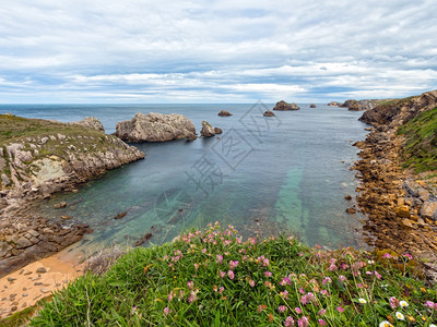 海岸线夏季景观西班牙图片