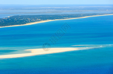 夏季海岸风景葡萄牙Setubal自然公园Arrabida的顶层景色图片