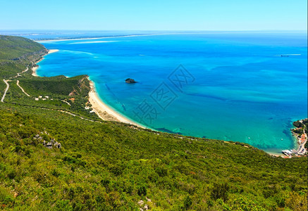 夏季沿海风景与沙滩波蒂诺海图片