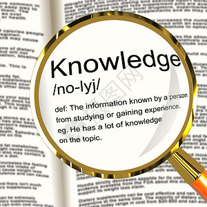 显示信息情报和教育的知识定义放大器显示信息情报和教育背景图片
