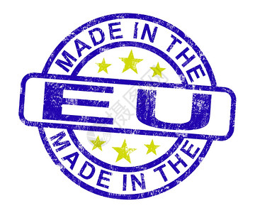 在欧盟邮票中显示产品或从欧盟生品在欧盟邮票中显示产品或从欧盟生品背景图片