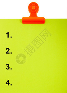 列表或顶部4的编号剪贴板列表或顶部的编号剪贴板显示列表或顶部图片