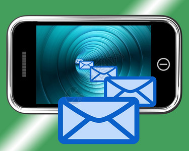 移动显示电子邮件或联系人的电子邮件信箱移动屏幕显示电子邮件或联系人的电子邮件信箱图片