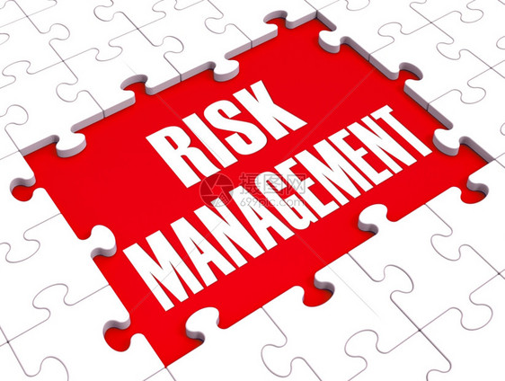 风险管理显示识别评估和处理风险图片
