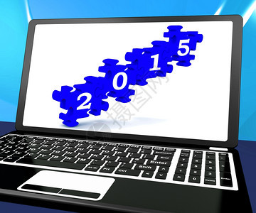 2015年笔记本电脑展示未来节日和庆祝活动图片
