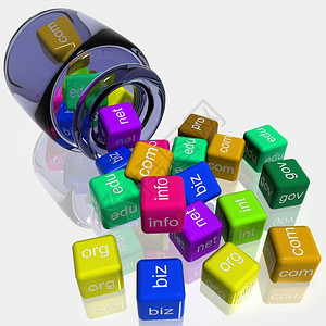 Jar彩色骰子显示组织商业信息智力网络Com教育图片