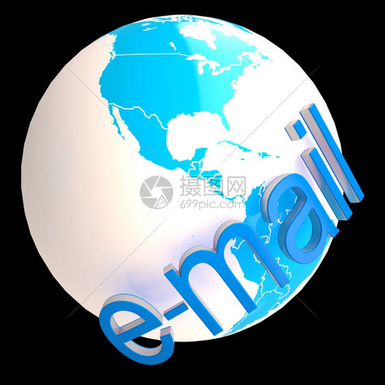 环球秀电子邮件国际通讯和联网图片