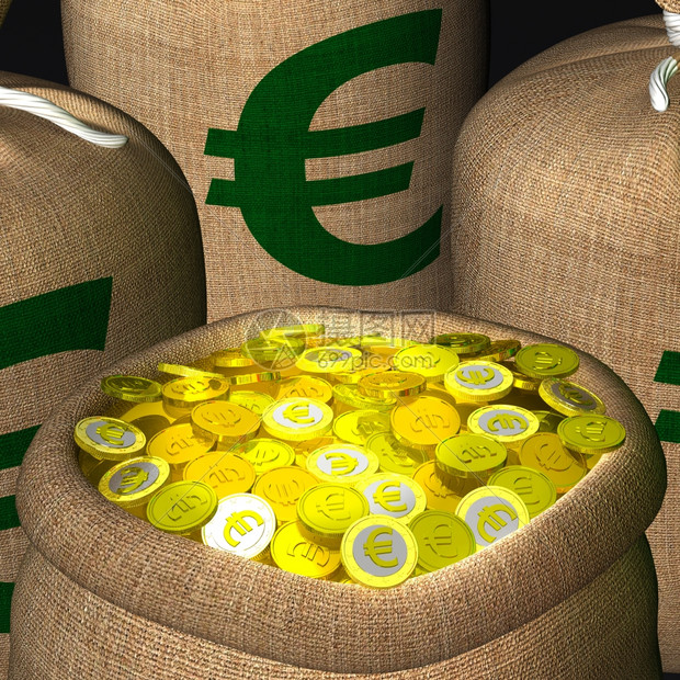 ‘~展示欧洲收入和财富的袋  ~’ 的图片