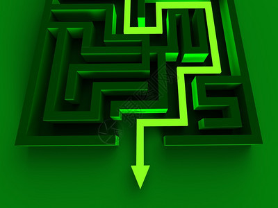 解决迷宫显示谜题退出策略图片