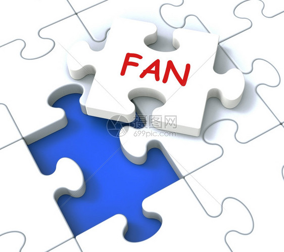 FanJigsaw展示追随者喜欢或网络粉丝图片