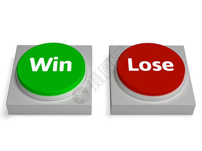 显示赢或输的按钮图片