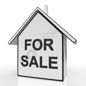 出售房屋或拍卖背景图片