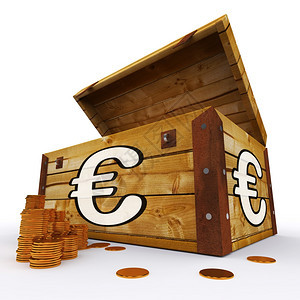 欧洲货币元首饰展示洲繁荣和经济图片