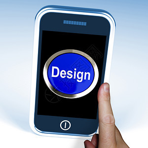 移动显示电子邮件或联系人的电子邮件按钮手机显示创意艺术设计的图片