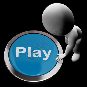 计算机产品按钮显示互联网购物商品玩按钮意味着游戏娱乐和图片