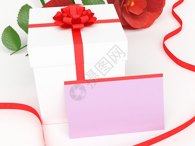 礼物卡标注百蛋玫瑰和惊喜图片