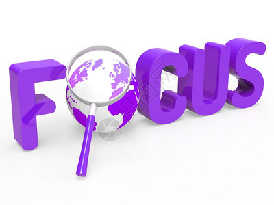 Focus放大镜显示聚焦目标并分析图片