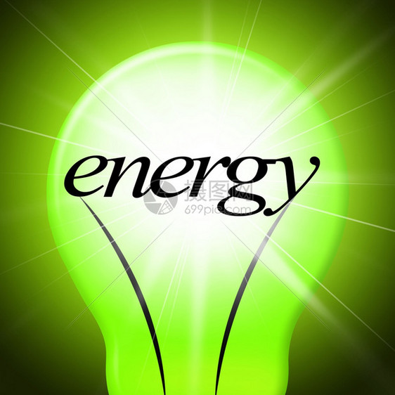 生态能源意味着绿色再利用图片