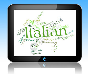 意大利语文字翻译和发言图片