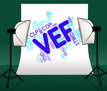Vef货币显示Forex交易和经纪图片