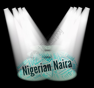 尼日利亚奈拉代表汇率和币值的尼日利亚奈拉图片