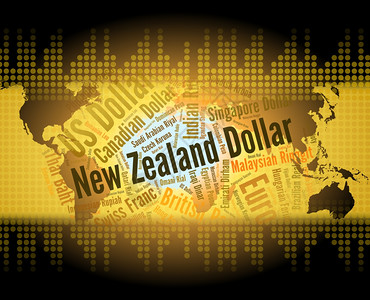 代表Forex贸易和Nzd的新西兰元图片