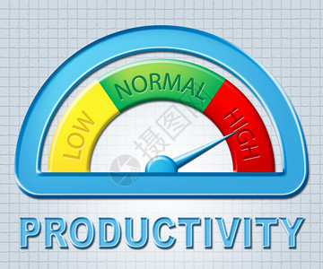 生产力高表现出过度的表现和生产力背景图片