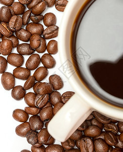 咖啡豆代表热饮和棕图片
