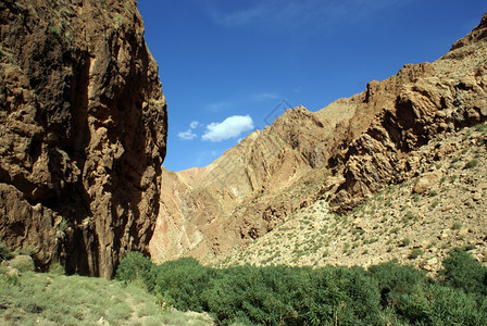 摩洛哥山区和峡谷图片