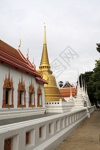 泰国大城府寺和金塔图片
