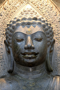 泰国大城府佛祖寺中的佛祖背景图片
