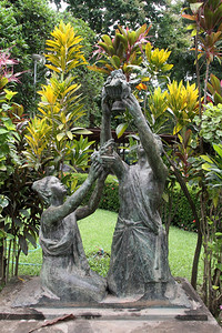 老挝万象的布罗因泽雕像图片